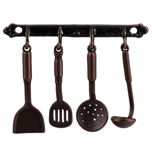 Kitchen Rack with Utensils